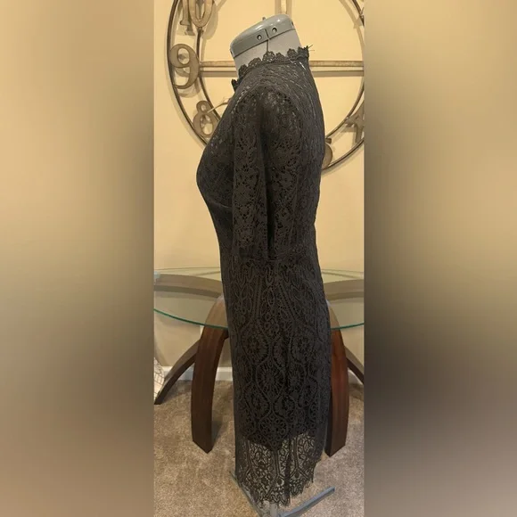 Elegant‎ Black Lace Dress by Miami Size S - Picture 4 of 5